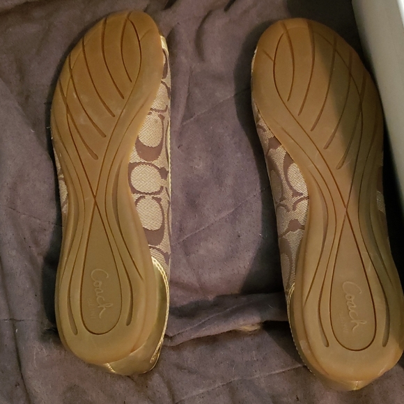 Coach Cecile Khaki Tan size 8 NEW with Box - Picture 6 of 6